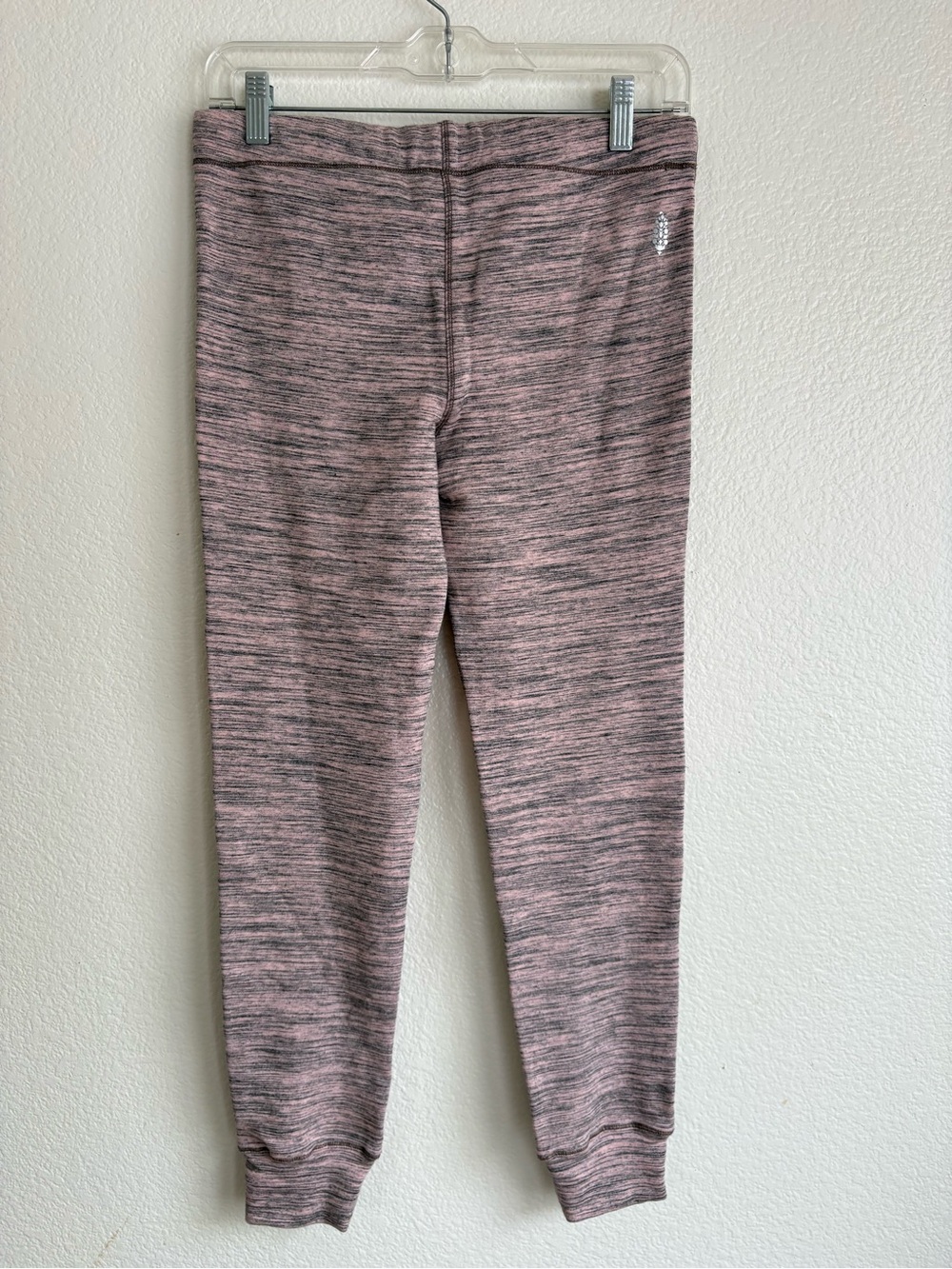 FP Movement by Free People Pink Marled Track Joggers with Knee Panels - Picture 3 of 6